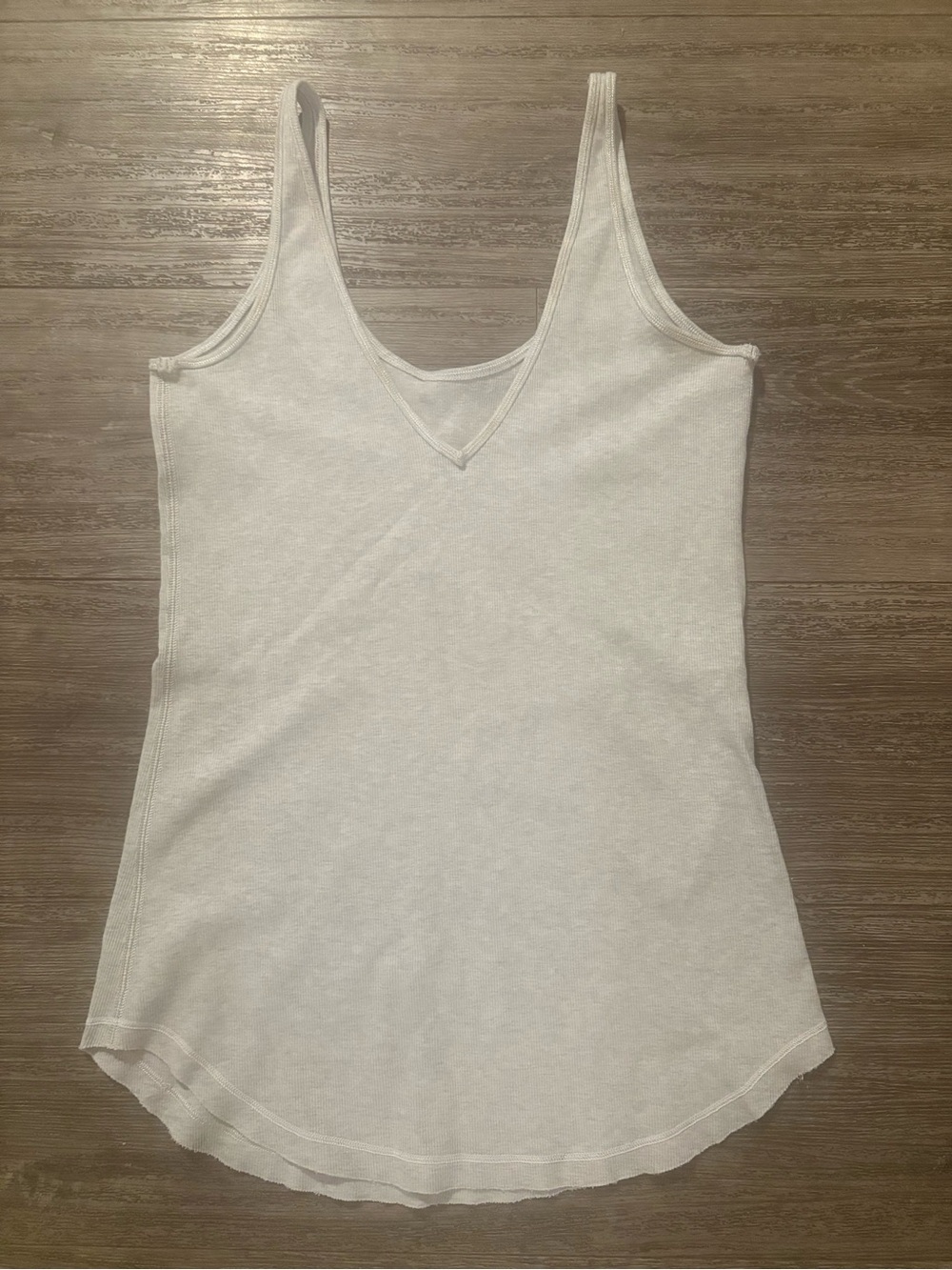 Lululemon grey V-Neck Tank Top - Women